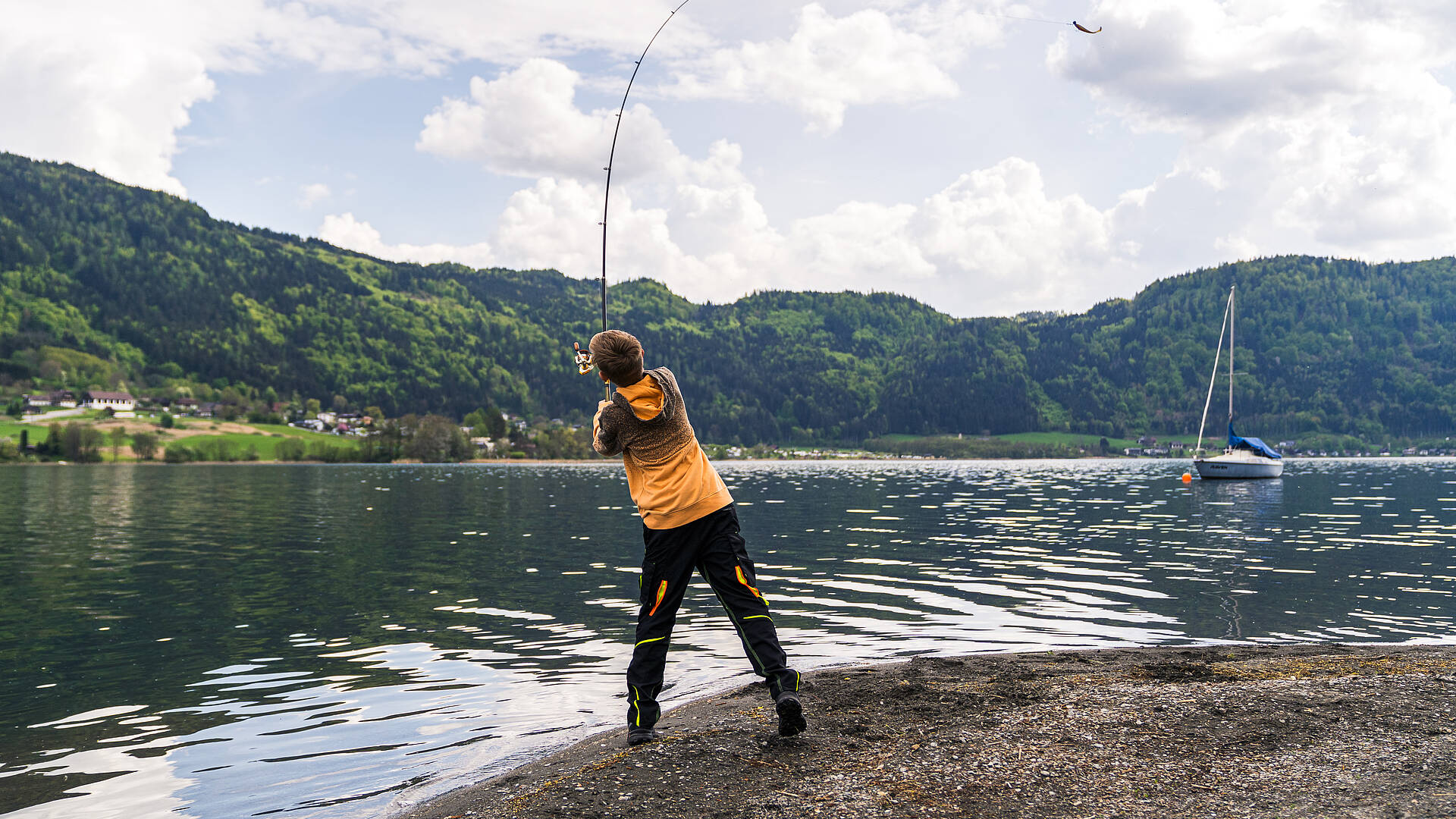 Jungfischerkurs am Ossiacher See 1