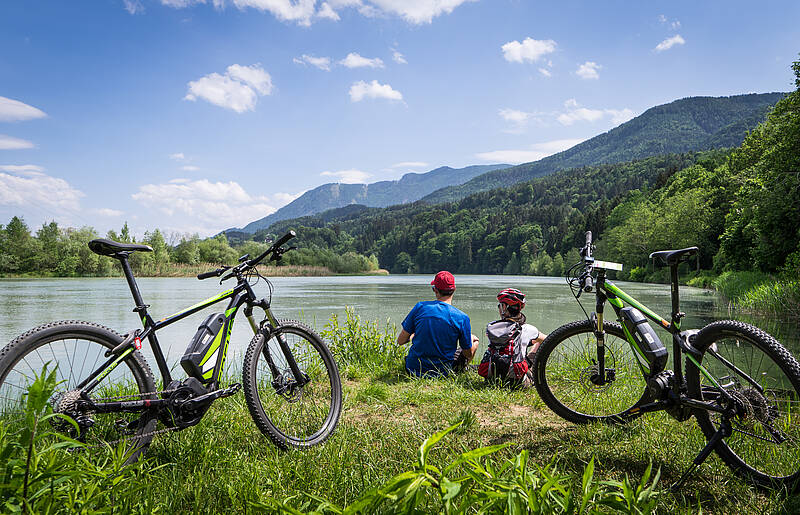 Drauradweg bei Villach