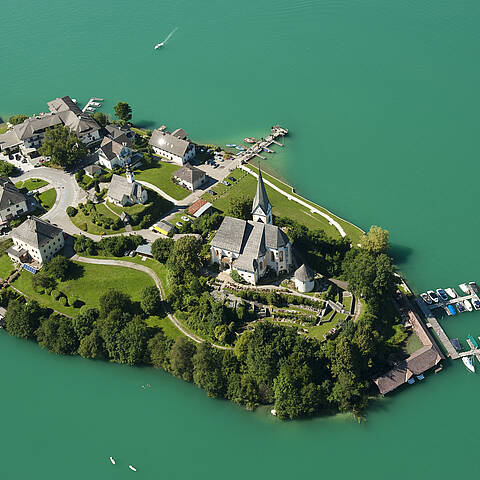 Wallfahrtskirche in Maria Wörth am Wörthersee