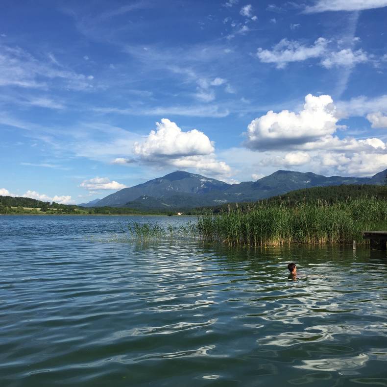 Campingurlaub Ute Zaworka, Der Turnersee ist Natura 2000 Schutzgebiet