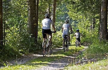 Radfahren mit der Familie