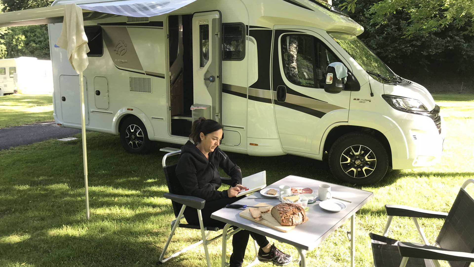 <p>Urlaub im Wohnmobil von Ute Zaworka, Camping Maltatal</p>