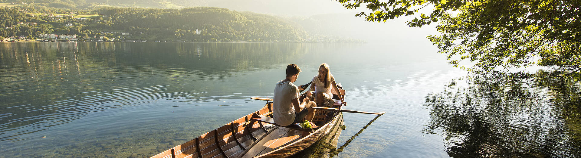 Millstätter See, Buchtenwandern