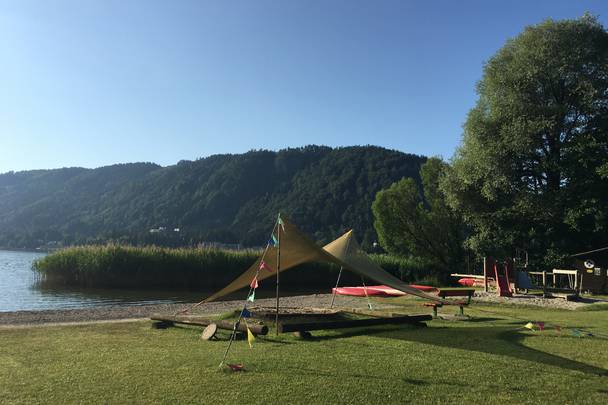 Urlaub im Wohnmobil von Ute Zaworka, Camping Bad Ossiacher See