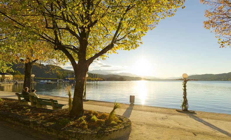 Seepromenande in Pörtschach am Wörther See