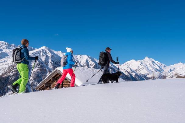 Heiligenblut, Nationalpark Hohe Tauern, Schneeschuhwandern