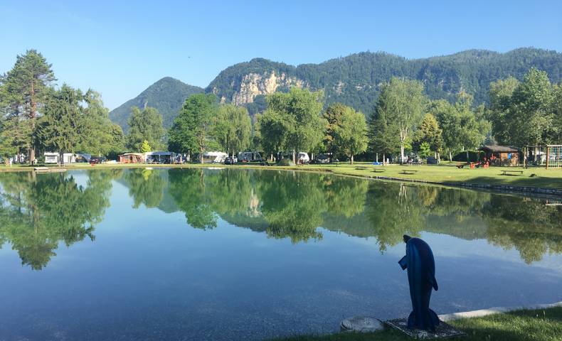 <p>Urlaub im Wohnmobil von Ute Zaworka, Camping Rosental Rož</p>