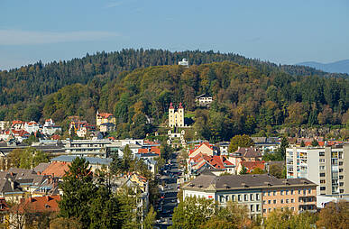 Klagenfurt Kreuzbergl mit Kreuzberglkirche