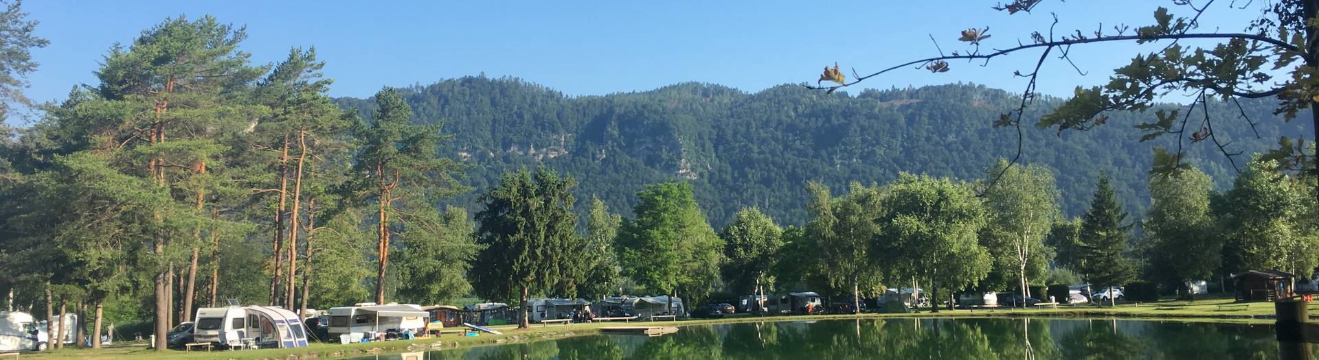 <p>Urlaub im Wohnmobil von Ute Zaworka, Camping Rosental Rož</p>