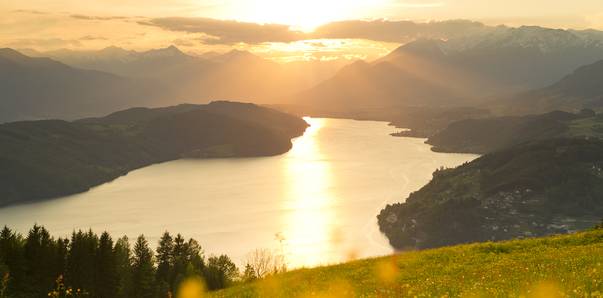 Frühlingsabend am Millstätter See