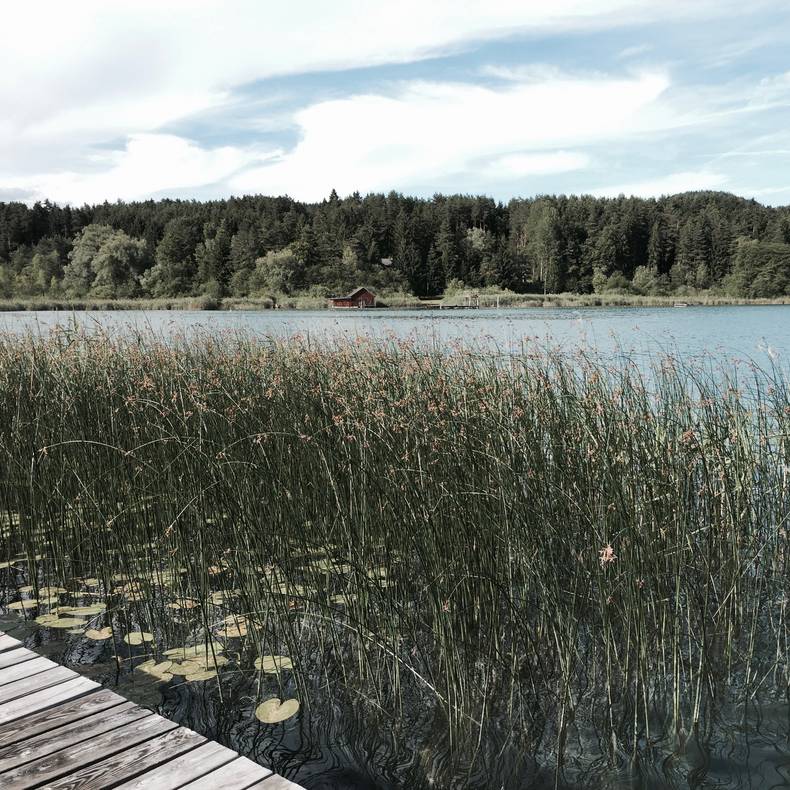 Campingplatz Breznik, Campingurlaub Ute Zaworka, Der Turnersee ist Natura 2000 Schutzgebiet