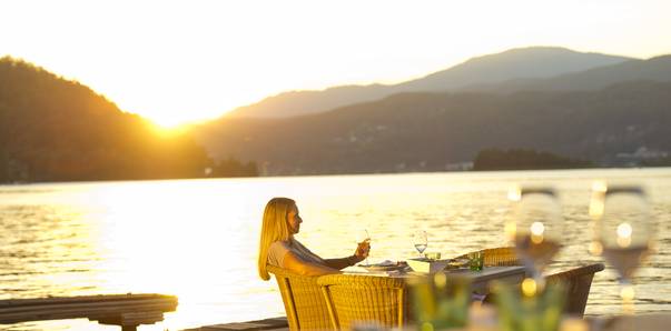 Kulinarik Kärnten - Essen am See