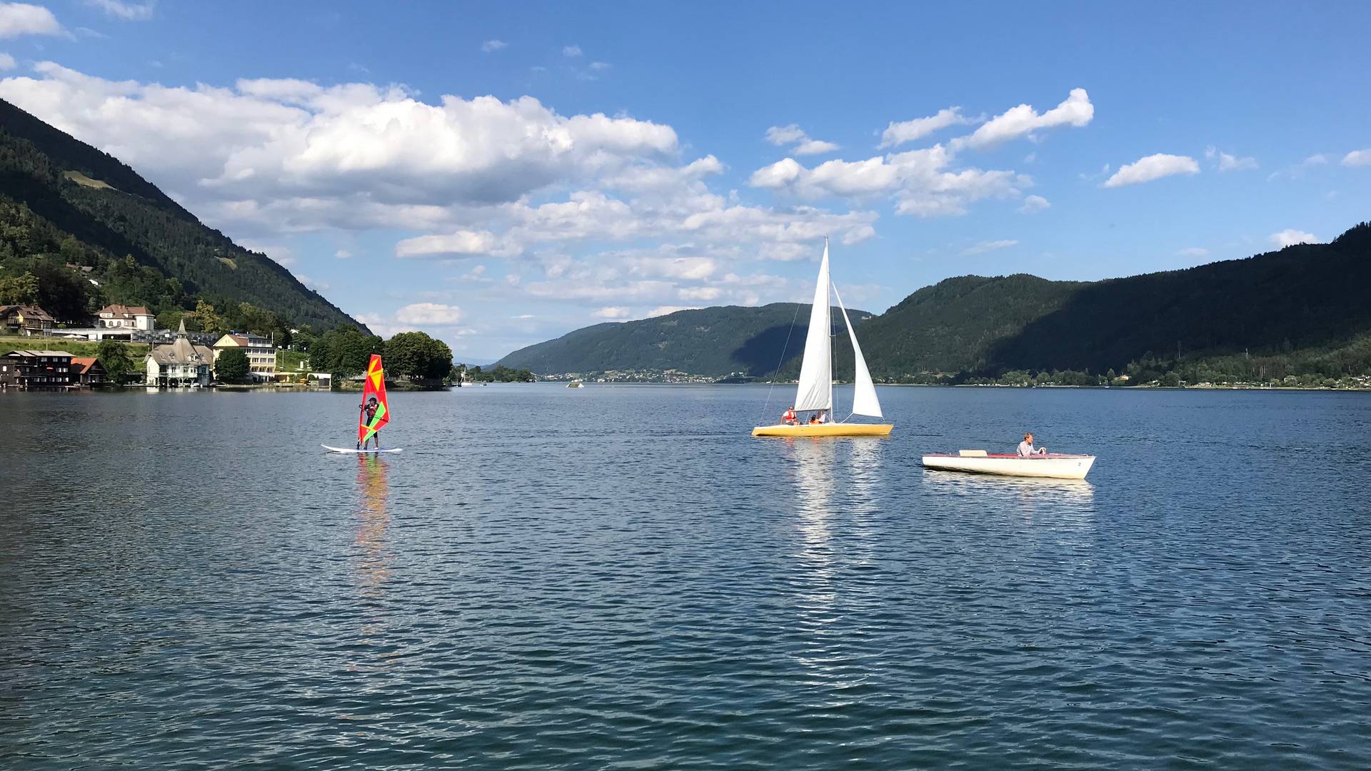 <p>Urlaub im Wohnmobil von Ute Zaworka, Camping Bad Ossiacher See</p>