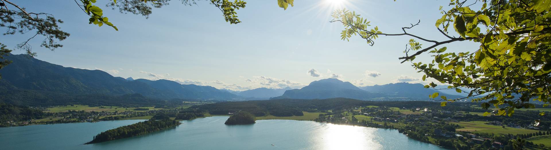 Blick auf den Alpe Adria Trail