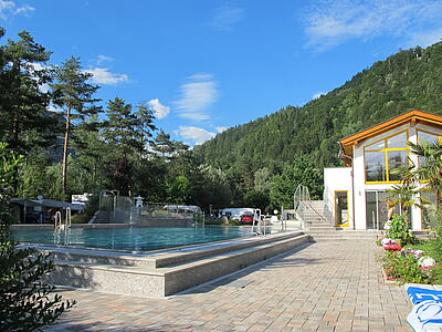 Schwimmbad Camping Mössler