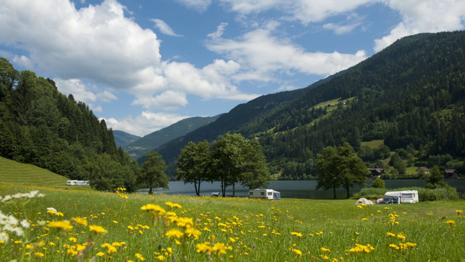 <p>Campinggenuss in Kärnten</p>