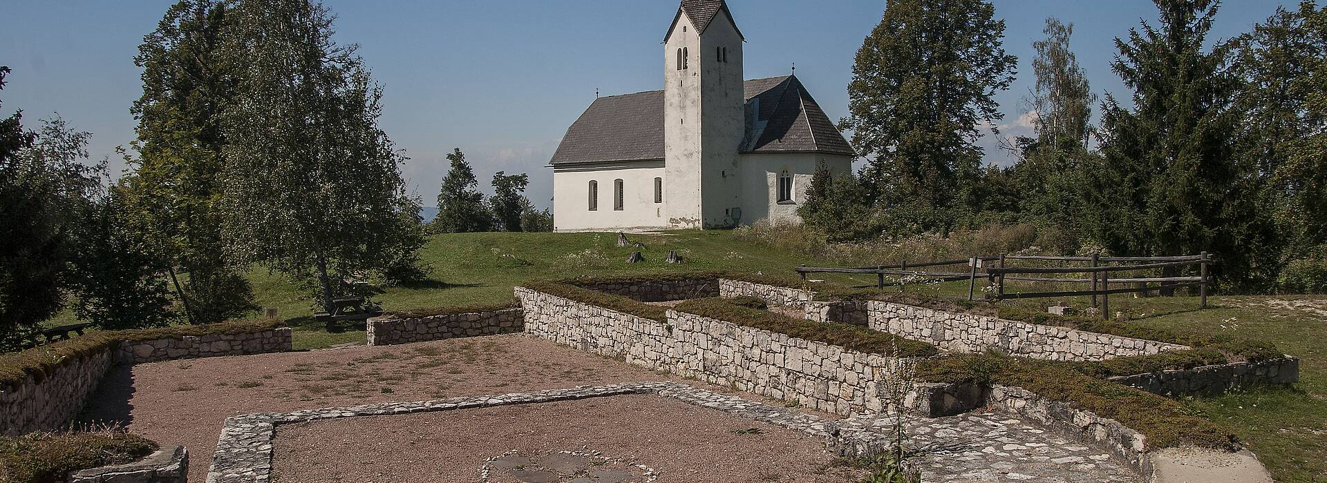 Hemmaberg in Globasnitz in Südkärnten Klopeiner See