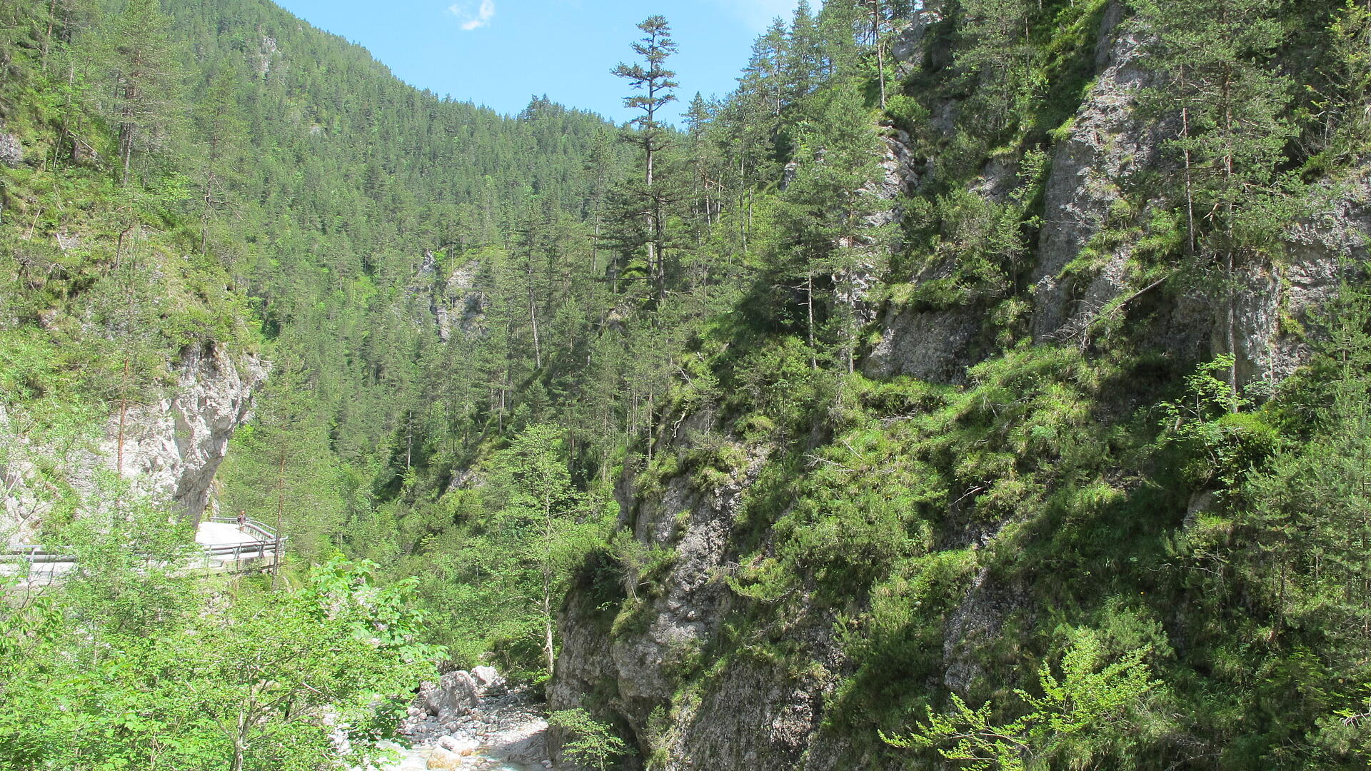 Campingurlaub Ute Zaworka, die Trögerner Klamm