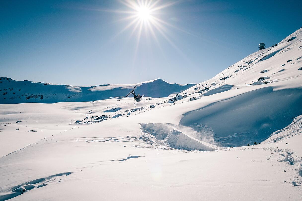 Freeriden auf der Koralpe Freeriden auf der Koralpe