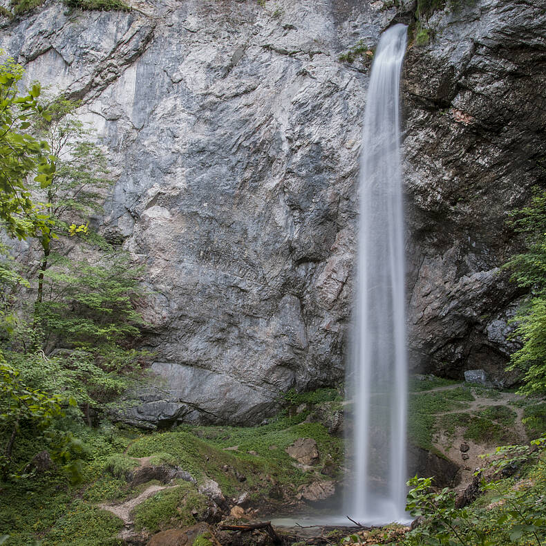 Wildensteiner Wasserfall in Gallizien in Südkärnten Klopeiner See