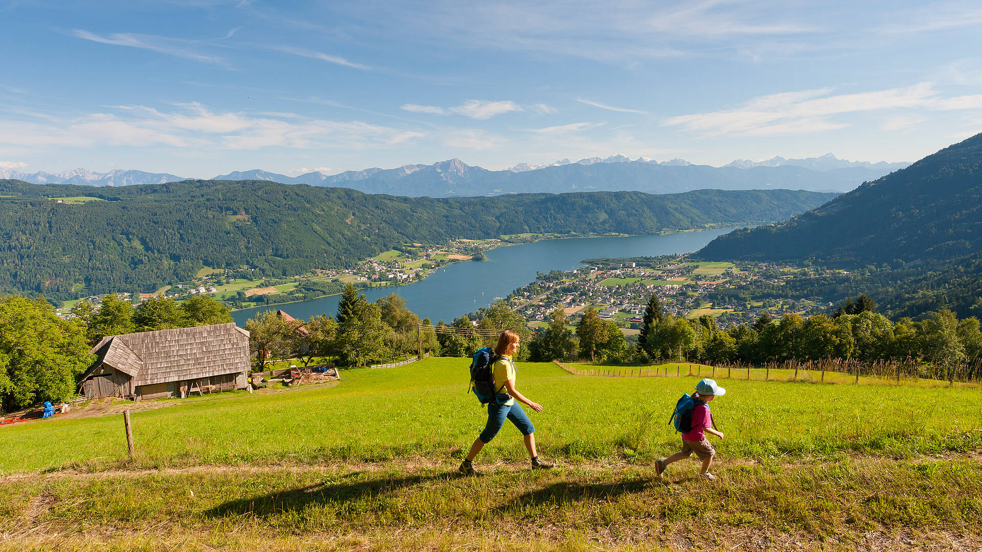 Alpe Adria Trail am Ossiacher See