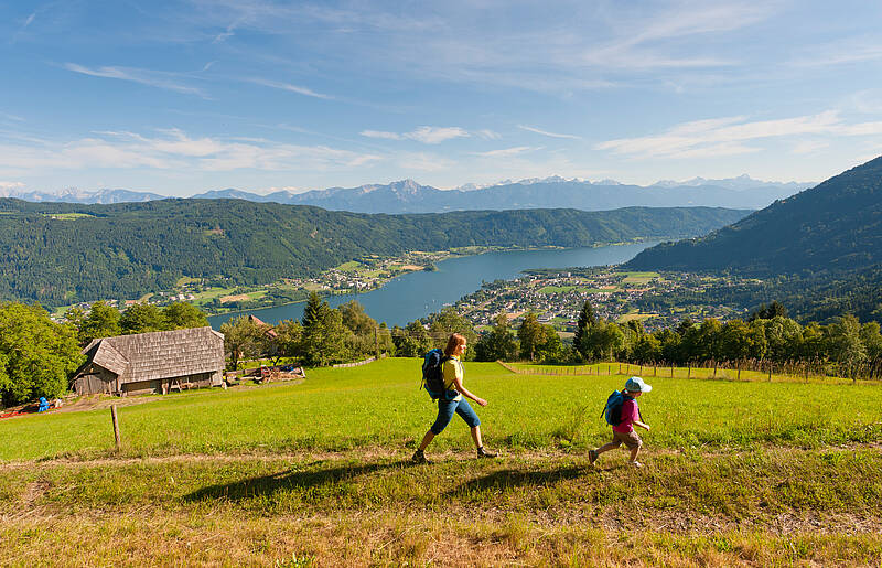 Alpe Adria Trail am Ossiacher See