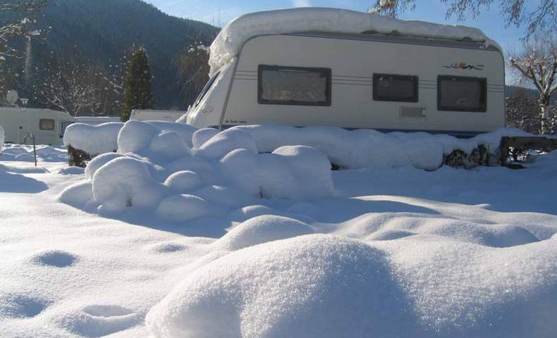 Camping in Kärnten, Wintercamping Brunner