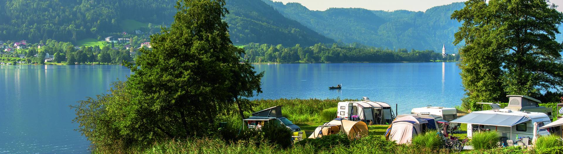 <p>Camping in Kärnten, Seecamping Hoffmann</p>