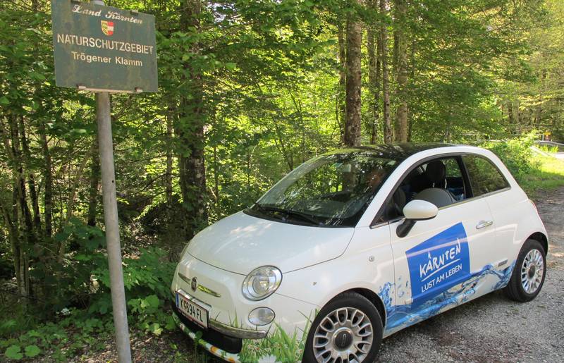 Campingurlaub Ute Zaworka, die Trögerner Klamm