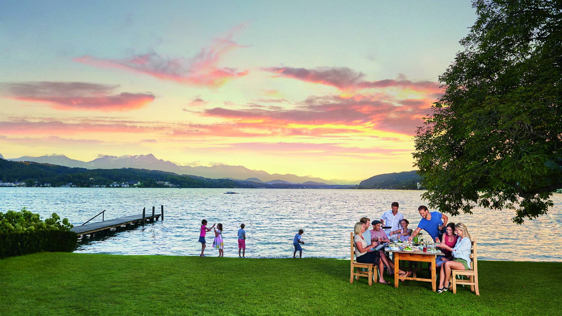 Kulinarik Kärnten - Essen am See