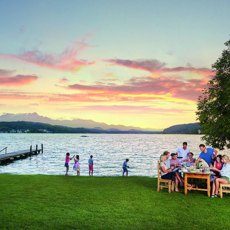 Kulinarik Kärnten - Essen am See