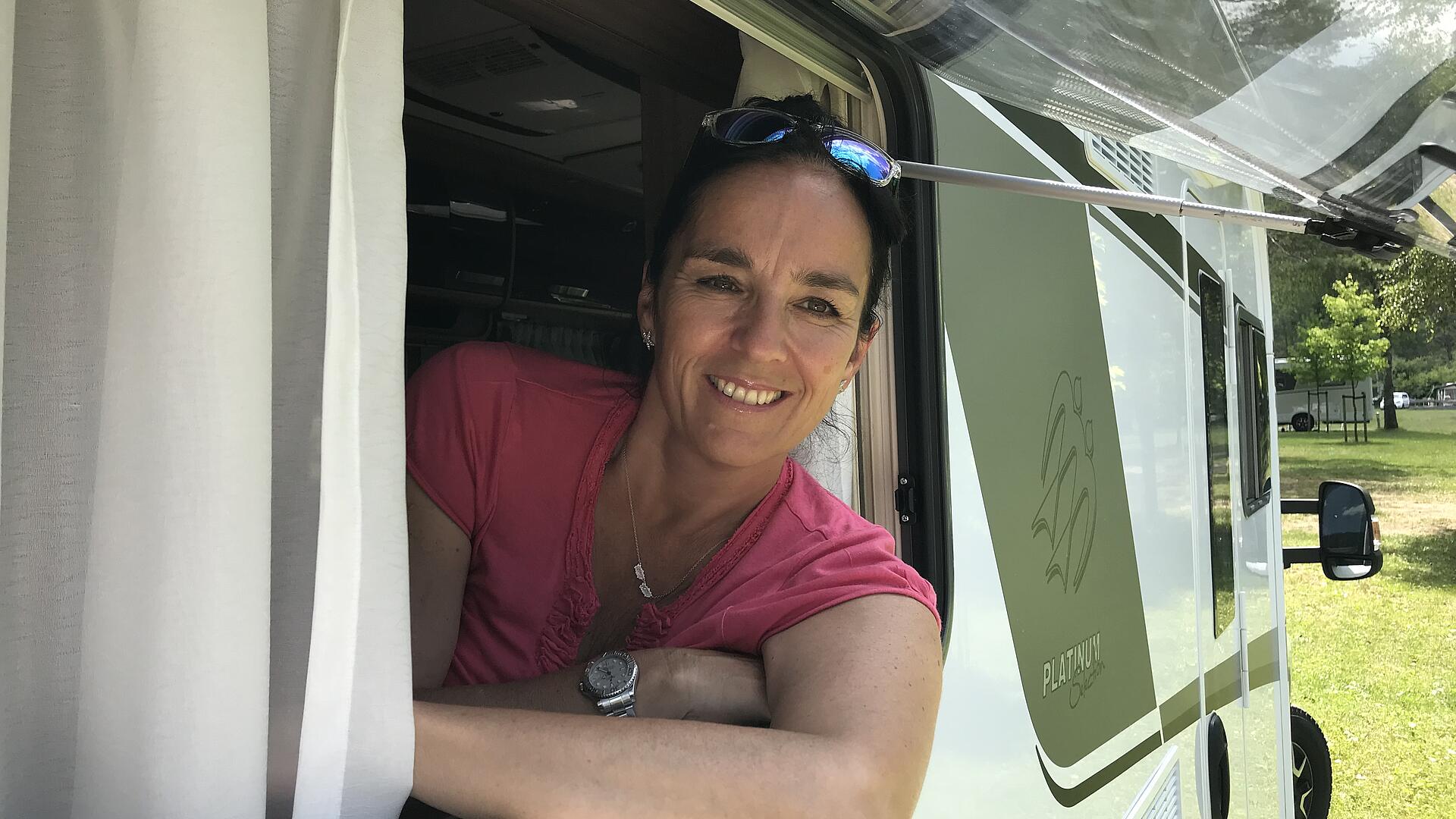 <p>Urlaub im Wohnmobil von Ute Zaworka, Camping Falle in Villach</p>