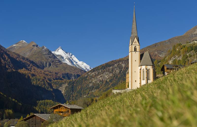 Kirche in Heiligenblut, Großglockner