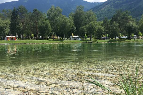 <p>Urlaub im Wohnmobil von Ute Zaworka, Camping Rosental Rož</p>