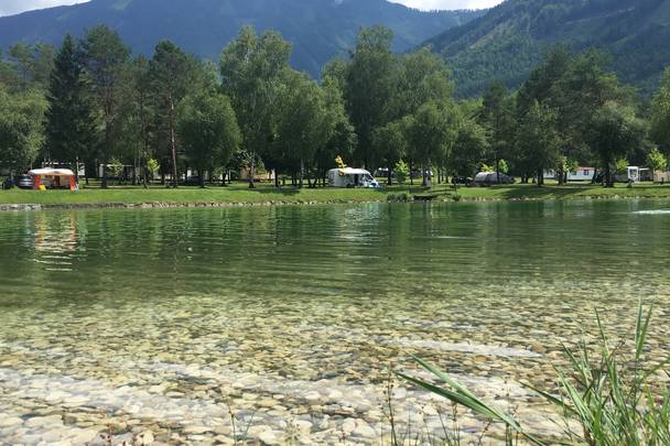 <p>Urlaub im Wohnmobil von Ute Zaworka, Camping Rosental Rož</p>