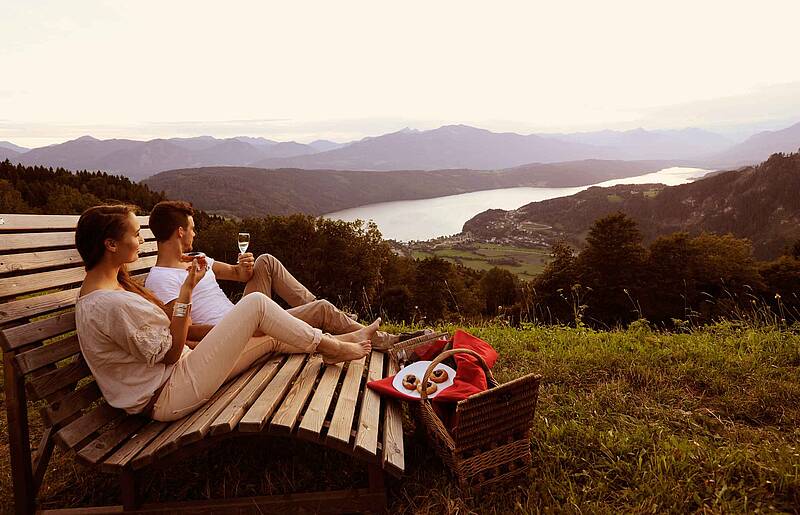 Picknick am Mirnock in Ferndorf in der Region Millstätter See