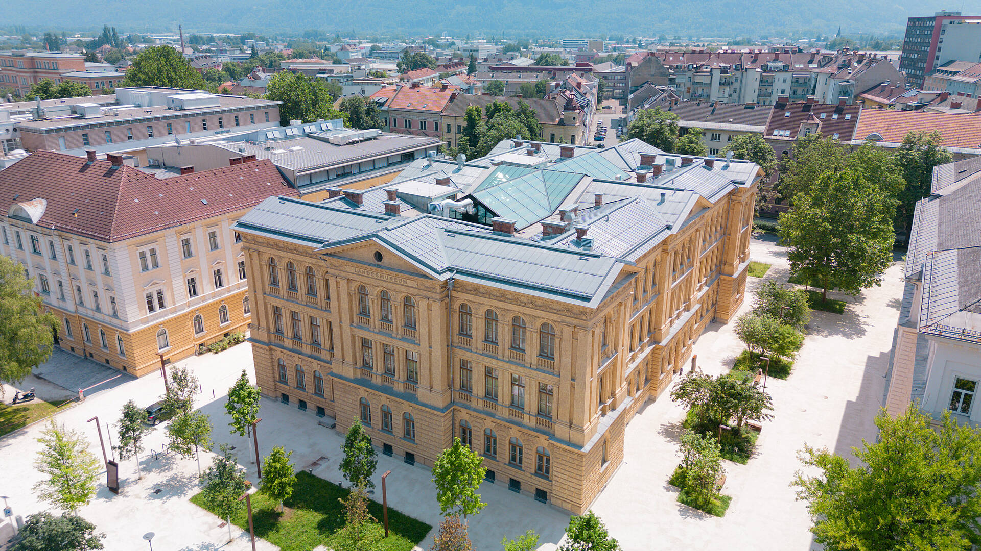 Kärnten Museum Klagenfurt Aussenansicht
