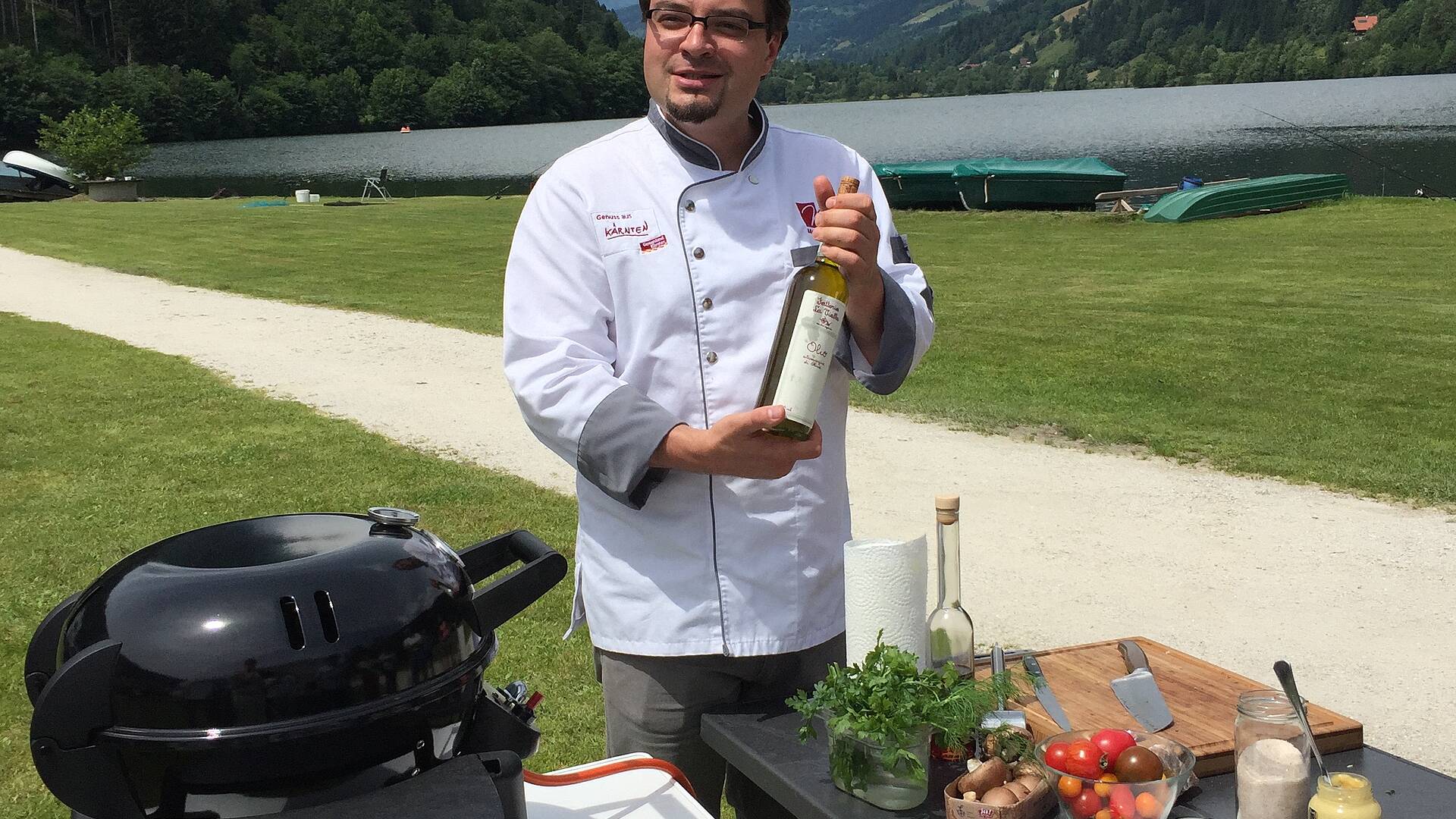 Grillen am Campingplatz mit Marco Krainer