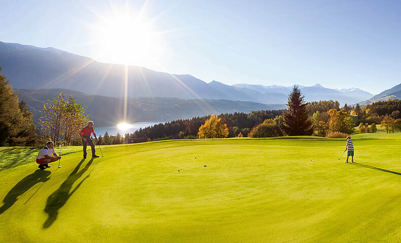 Millstatt Golf mit Generationen