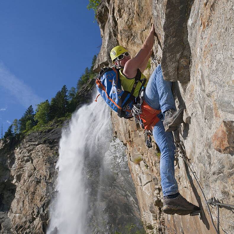 Wassererlebnispark Maltatal Fallbacher Klettersteig