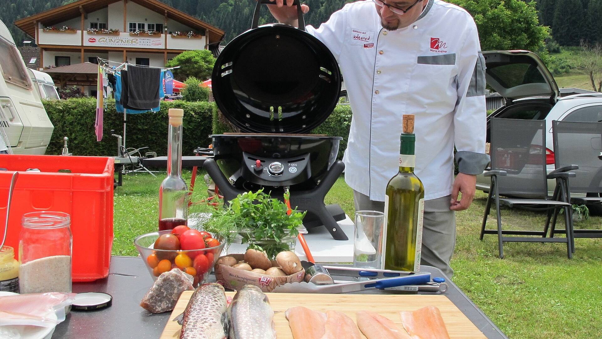 Grillen am Campingplatz mit Marco Krainer