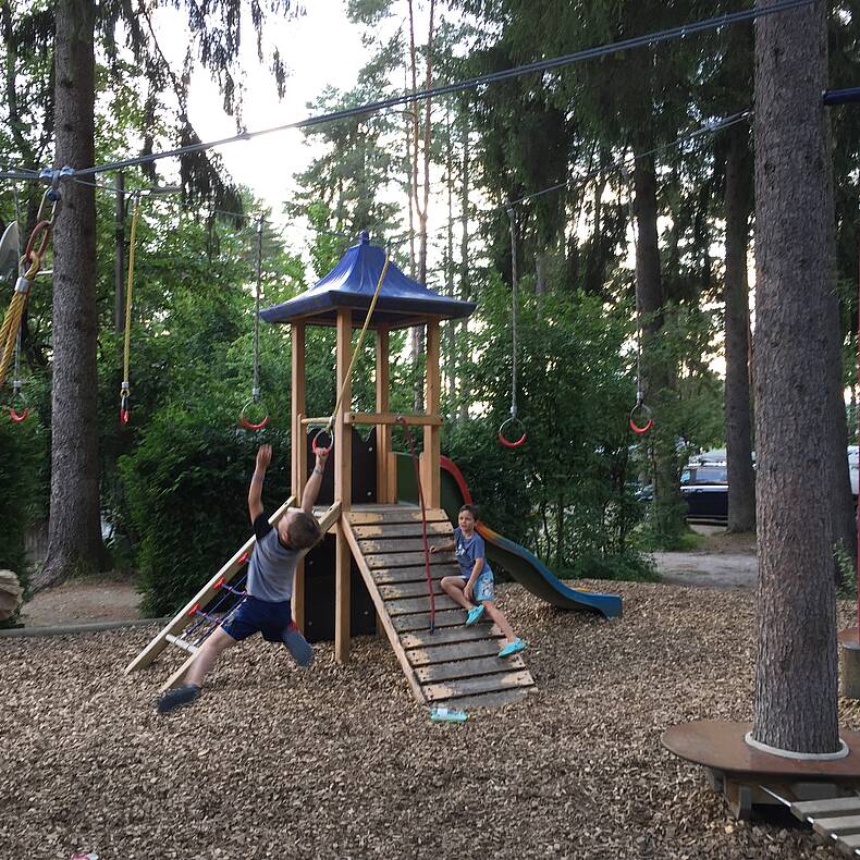 Spielplatz am Camping Anderwald