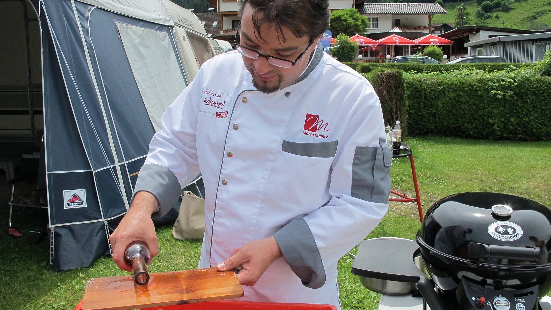 Grillen am Campingplatz mit Marco Krainer