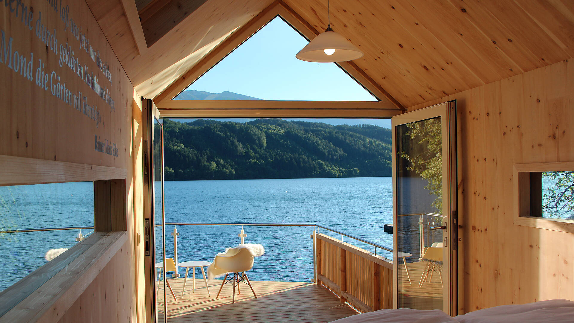 Biwak Sonnenuntergang tramonto