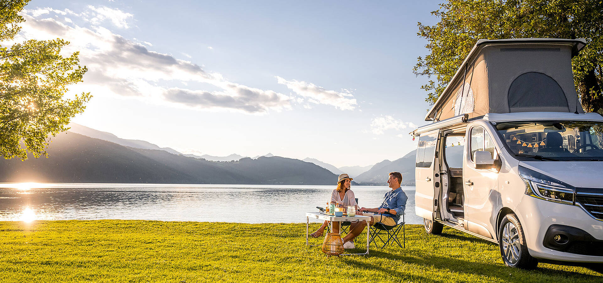 Camping am Millstaetter See mit Wohnmobil