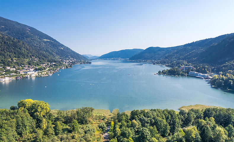 Ossiacher See Überblick