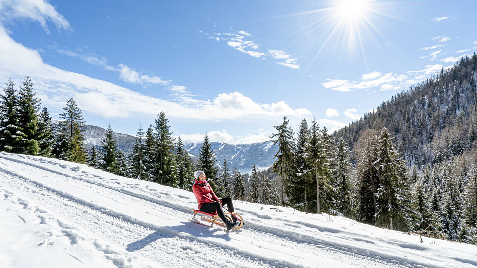 Rodeln in Bad Kleinkirchheim
