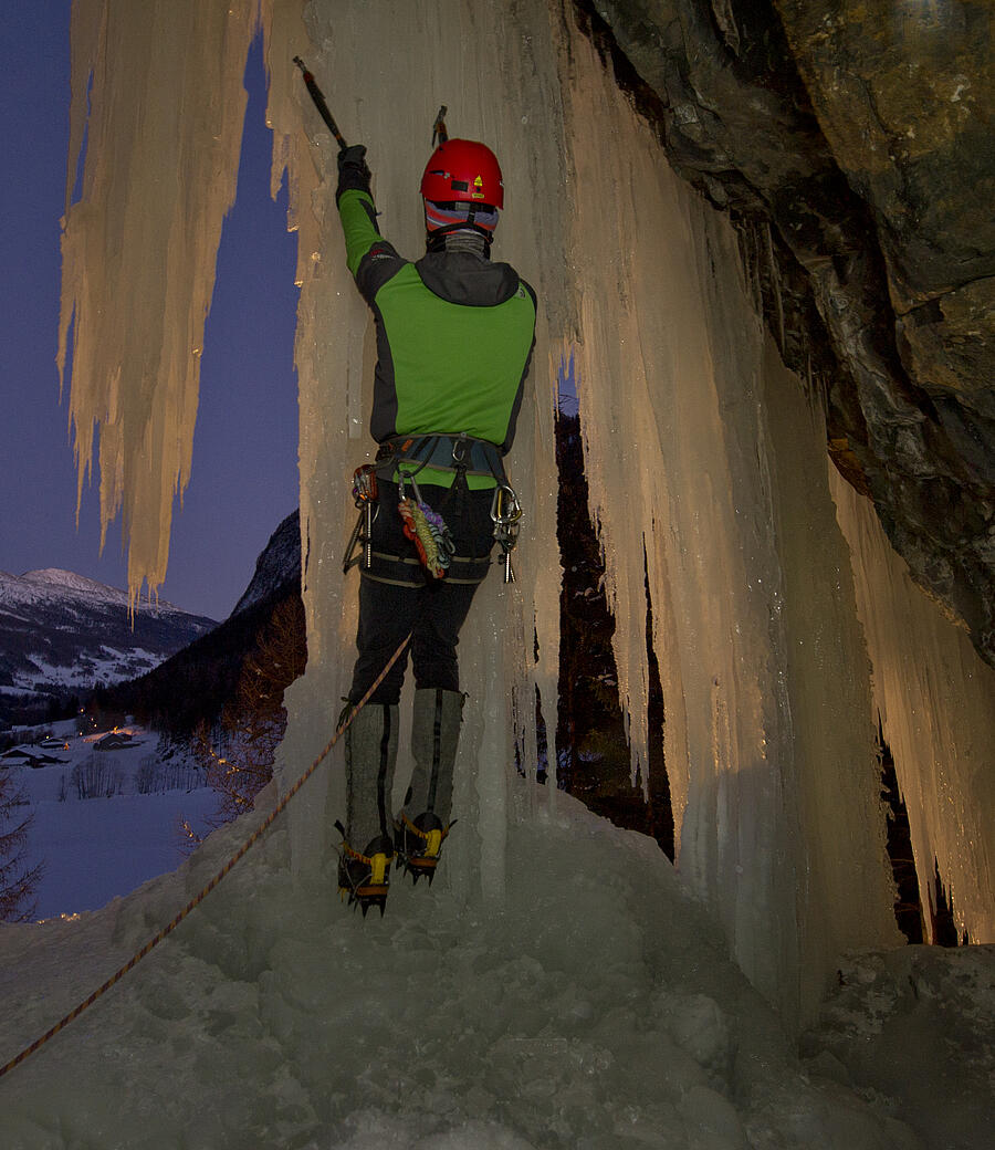 Eisklettern in Heiligenblut