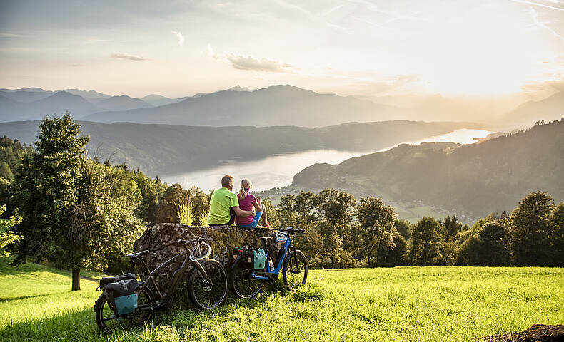 Blick auf den Millstaetter See