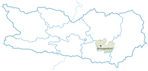 Klagenfurt map